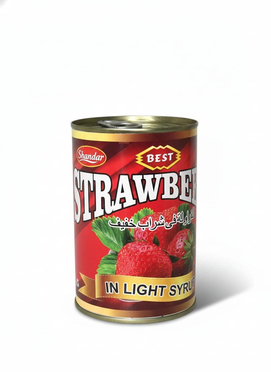 Strawberries in Light Syrup